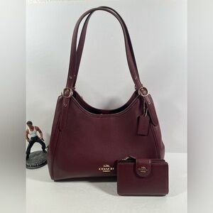 Set Coach Erin Shoulder Bag with wallet NWT
